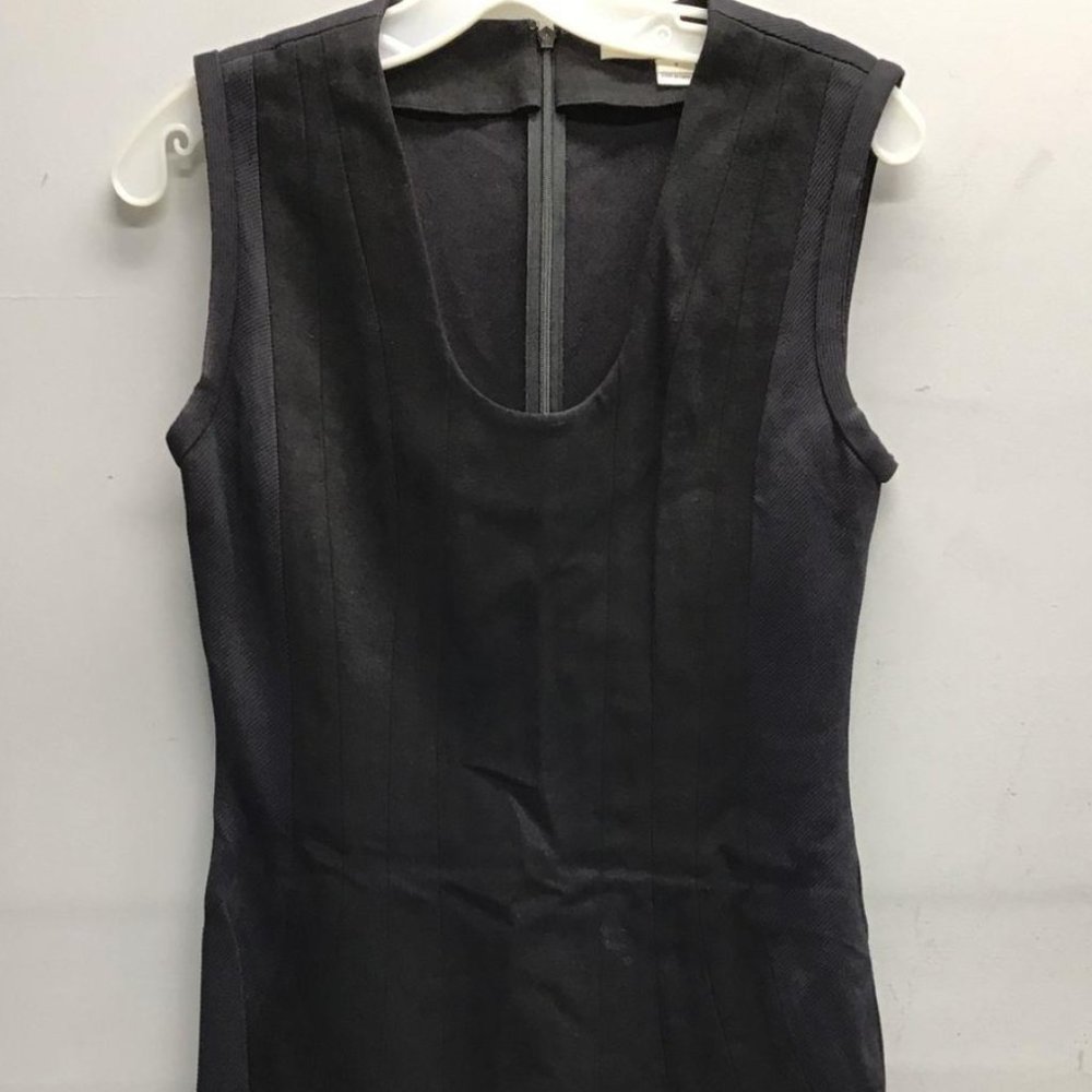 Diane von‎ Furstenberg Black Sleeveless Dress, Size 6